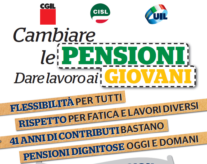 Cambiare le pensioni per dare lavoro ai giovani