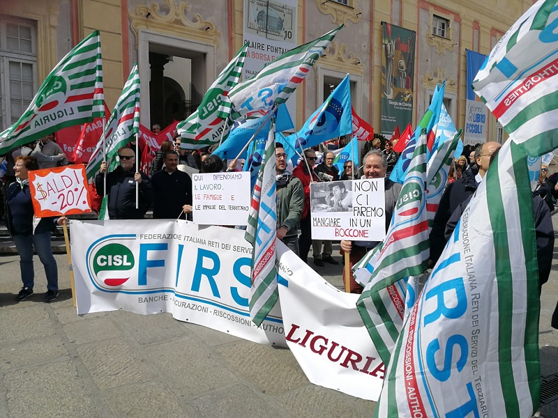 Carige manifestazione