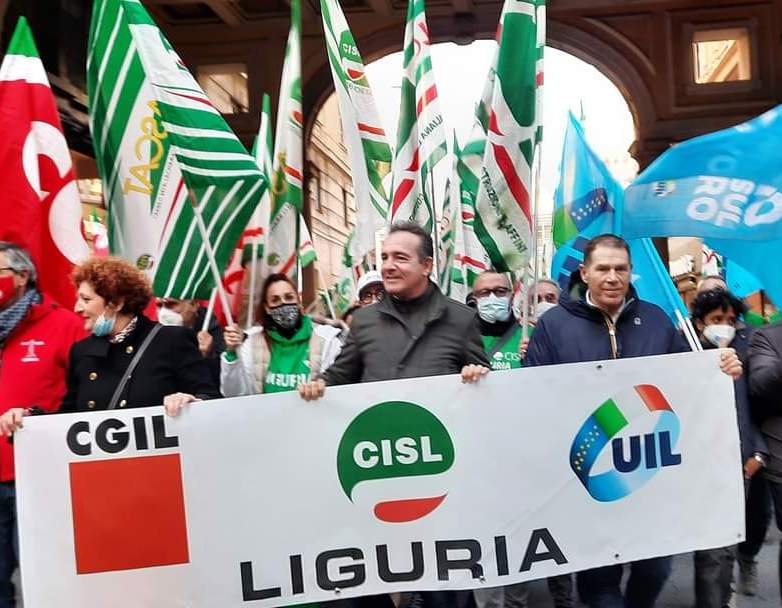 Manifestazione unitaria contro manovra Governo