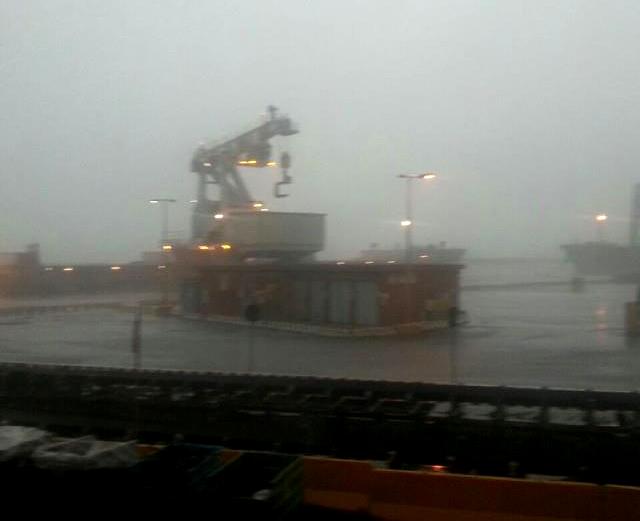 Porto Genova maltempo