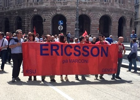Ericsson sciopero